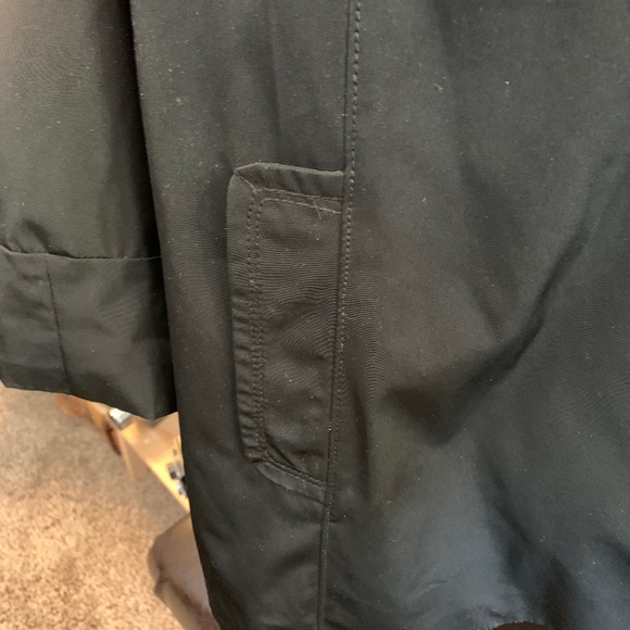 Vintage "Weather Tamer" Black Swing Coat Sz: 3X - Picture 5 of 11